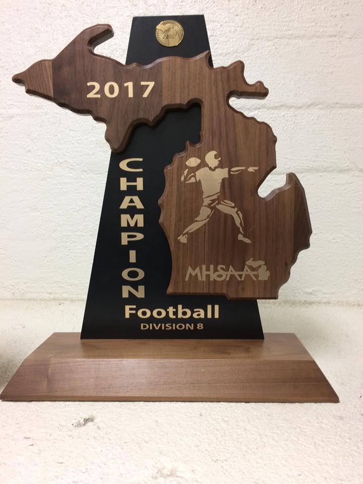 state championship trophy